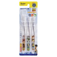 Skater 兒童牙刷 6~12歲, 玩具總動員, 3支, 1組