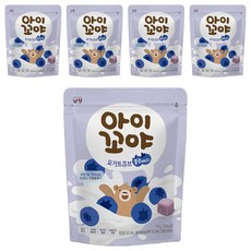 아이꼬야 요거트큐브, 5개, 17g, 블루베리