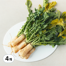국내산 알타리무, 1kg, 4개