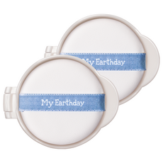 My Earthday 鎮靜防曬氣墊補充包 SPF44 PA++++, 15g, 2個