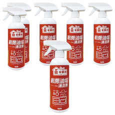 JUST CLEAN 家事潔 廚房油垢清潔劑 500g, 無刺鼻味, 不傷玉手, 環保無毒, 6瓶
