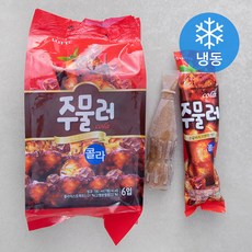 롯데제과 주물러 콜라 (냉동), 130ml, 6개