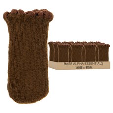 BASE ALPHA ESSENTIALS 椅腳套 棕色, 8 x 3cm, 16個