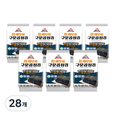 새우표 완도 구운 곱창 도시락김, 15g, 28개