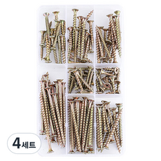 OON 平頭螺絲套組 黃色 M4, 4套