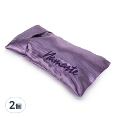 NAMASTE 舒壓眼枕 - 薰紫, 22cm x 9.5cm, 195g, 附舒適束口袋, 1個, 2個