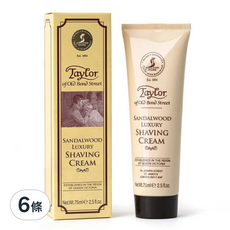 Taylor of Old Bond Street 經典檀香刮鬍膏 75ml 6條