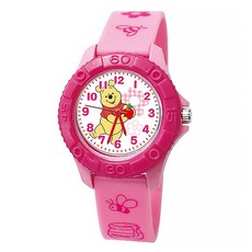 Disney 迪士尼 U9系列 兒童手錶 粉紅色, 混和顏色, 最小內圍尺寸約14cm，最大內圍尺寸約20cm
