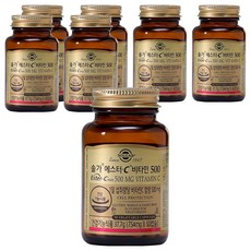 SOLGAR 酯化維生素C膠囊 500mg, 50顆, 7罐