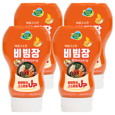 SING SONG 香辣開胃拌醬, 4個, 380g