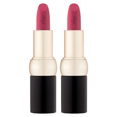 THE FACE SHOP 菲詩小舖 fmgt 全新大膽天鵝絨唇膏, 2個, 3.5克, 16號新品紅