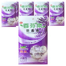安德生 香芬樂防蟲劑 薰衣草香 增量版和紙, 1包, 6包
