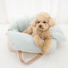 펫츠랜드 반려동물 포밍베딩백, 오트밀크, 1개