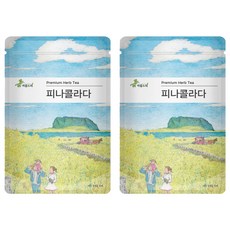 Areumdre 鳳梨可樂達草本茶包, 1.5g, 25包, 2袋