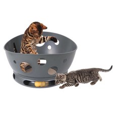 잭슨갤럭시 우주 정거장 고양이 장난감, 혼합 색상, 1개