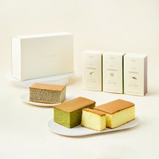 아티제 카스텔라 3종 세트, 600g, 1세트