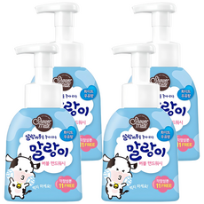 Shower mate 柔和泡沫洗手液白色牛奶香味, 300ml, 4個