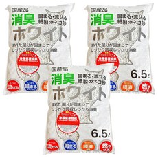 藤浦 紙砂 泌尿健康檢視 無香 6.5L 3包 - 環保材質、快速凝結、低粉塵