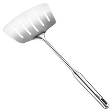 Kitchen Cat 不鏽鋼寬版鍋鏟, 銀色, 1個