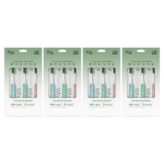 죽염 화이트닝 칫솔, 3개입, 4개