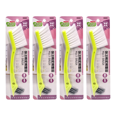 巧巧 幸福草 窗台邊角溝槽刷, 顏色隨機, 4支