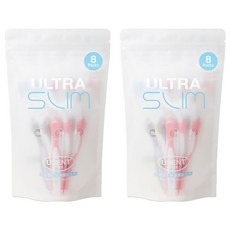 U-Dent 超薄超細刷毛牙刷 隨機出貨, 1入, 16個