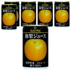 Gold-Pak 和梨原汁, 6個, 160ml