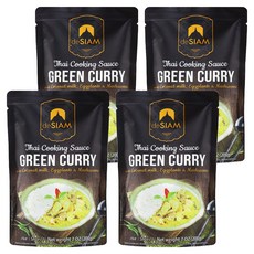 deSIAM 泰式綠咖哩調理醬包, 200g, 4包