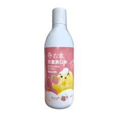 oh care 歐克威爾 兒童漱口水 草莓, 350ml, 1瓶