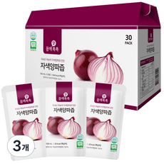 몸애쏙쏙 무농약 자색양파즙 30p, 3개, 3L