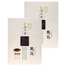 仁濟中藥 上級黑豆, 嚴選品質 顆粒飽滿, 300g, 2盒