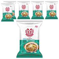 龍口 寬粉 台灣寬粉 耐煮型, 210g, 6包