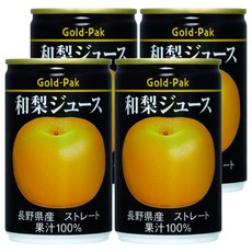 Gold-Pak 和梨原汁, 4個, 160ml