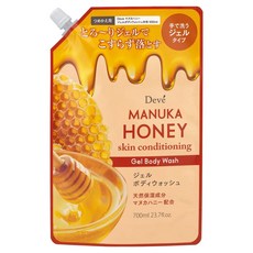 KUMANO 熊野油脂 DOVE 麥盧卡蜂蜜 沐浴露補充裝, 700ml, 1個
