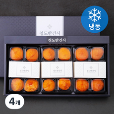 푸드베이스 청도 반건시 세트 (냉동), 900g(18과), 4개
