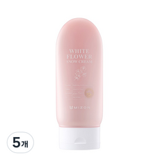 미즈온 화이트 플라워 스노우 톤업 크림, 5개, 150ml