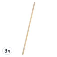 월드크린 고급 나무 니스 봉 자루 120cm, 3개