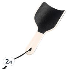 글로어스 부드러운 뒷꿈치 발각질제거 U자형 베이지, 80g, 2개, 1개입