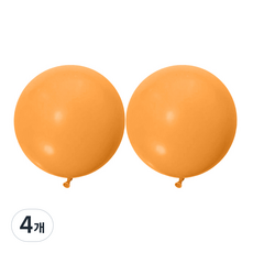 Eumes 大型圓形氣球 90cm, 4個, 金色