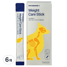 페스룸 플러스 케어 스틱 포 독 10p, 140g, 6개, 다이어트(체중관리)