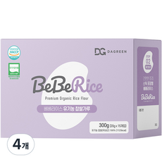 베베라이스 이유식용 찹쌀가루 Step2 중간입자 15p, 300g, 4개