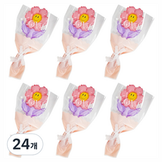 PARTY 09 雛菊花束氣球套組, 玫瑰, 24個