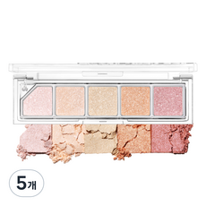 언리시아 무드 샤워 페이스 팔레트, No.100 발레리나 샤워, 5개