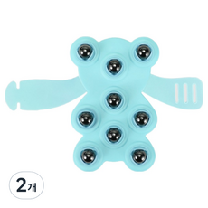 深層指壓按摩球, 2個, B 藍色