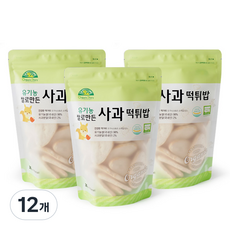 Organic Story 孩童米餅, 蘋果口味, 30g, 12包