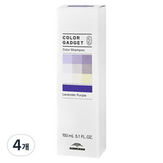 밀본 샴푸 라벤더 퍼플, 150ml, 4개