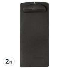 Goems 簡易收據帳單文件夾 8 x 18 cm, 黑色, 2個