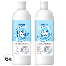 탐사 다용도 렌즈 세정액, 6개, 500ml