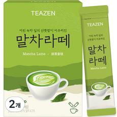 TEAZEN 茶禪 抹茶拿鐵, 2個, 7件