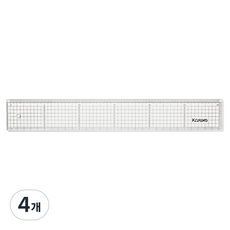 코링 템플레이트 방안직자 30cm KR-1-30, 4개